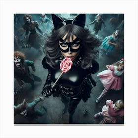 Catwoman 4 Canvas Print