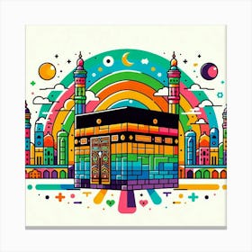 Mecca's Kaaba 1 Canvas Print