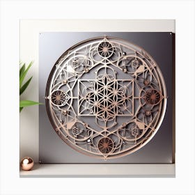 Flower Of Life Canvas Print