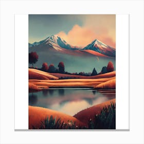 Landscape Painting 3 Canvas Print