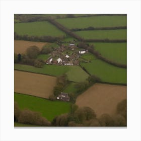 View Of Farm In England (61) Canvas Print