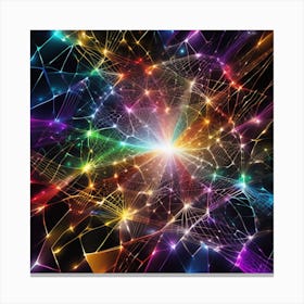 Abstract Fractal Background 1 Canvas Print