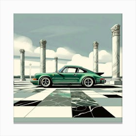 Porsche 911 7 Canvas Print