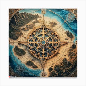 Compass 2 Canvas Print