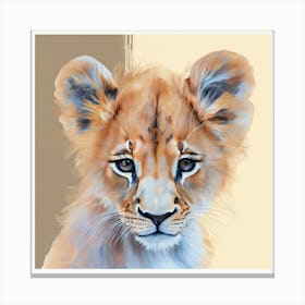 Lion Cub 2 Canvas Print