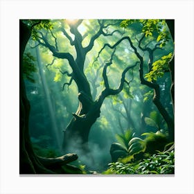 Forest 4 Canvas Print