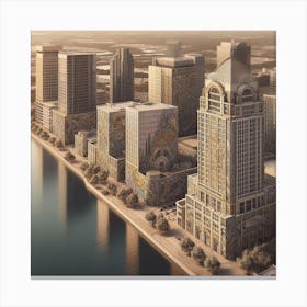 Tampa Bay Skyline Canvas Print