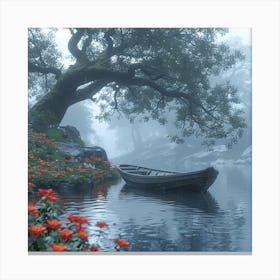 Foggy Morning Canvas Print