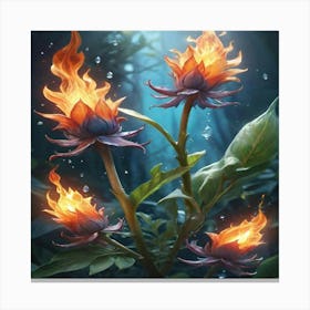 Flora Of The Forest Canvas Print