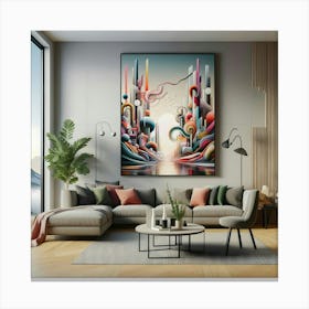 Abstract Expressionism Art For Every Space Canvas Print