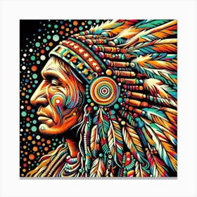 Indian Chief 2 Canvas Print