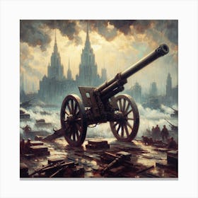 Cannon Of Moscow Canvas Print