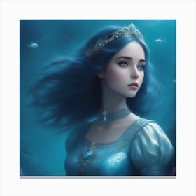 Mermaid 2 Canvas Print