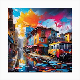 Street Art 1 Canvas Print