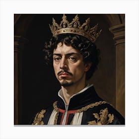 Portrait Of An Emperor Canvas Print