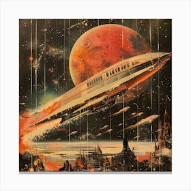 Spaceship 1 Canvas Print