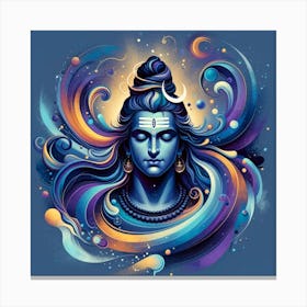 Lord Shiva 8 Canvas Print