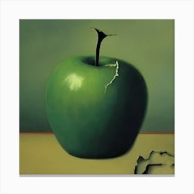 Green Apple Canvas Print