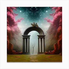The Bold within the Arch Canvas Print
