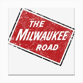 Milwaukee Road Canvas Print