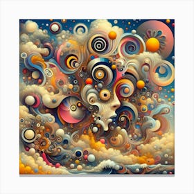 Abstract Painting, Abstract Art, Abstract Painting, Psychedelic Art, Psychedelic Art Canvas Print