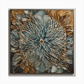 Dahlia Canvas Print