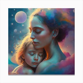 Mother And Child Canvas Print