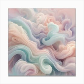 Abstract Watercolor Painting Canvas Print