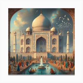 Taj Mahal 2 Canvas Print