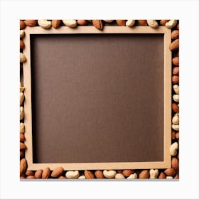 Nuts As A Frame (42) Canvas Print