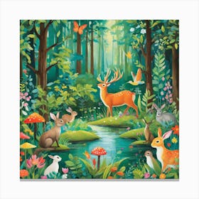 Forest 1 Canvas Print