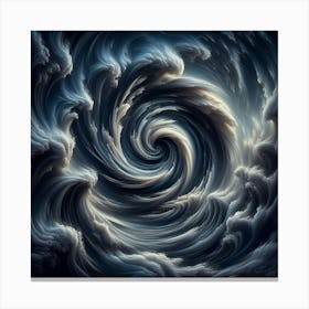 Spiral Vortex Canvas Print