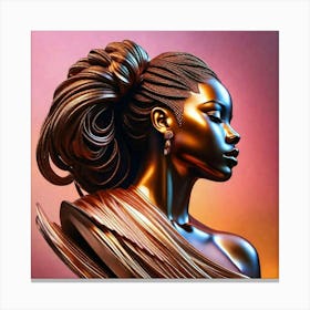 Beauty Of A Woman Canvas Print