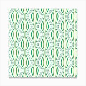 Colorful Retro Pattern 17 Canvas Print