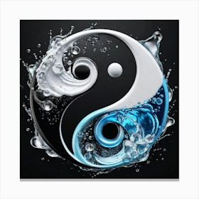 Yin Yang Symbol 5 Canvas Print