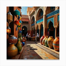 Kasbah Of Marrakech Canvas Print