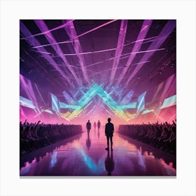 Stage Lighting Canvas Print