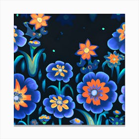 Floral Pattern2 Canvas Print