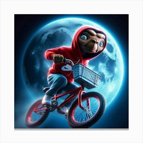 E.T In Nike Canvas Print