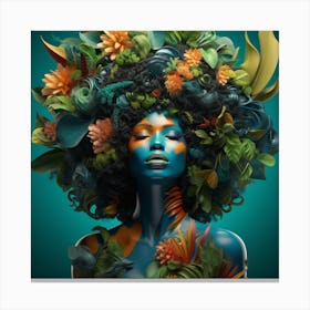 Afrofuturism 63 Canvas Print