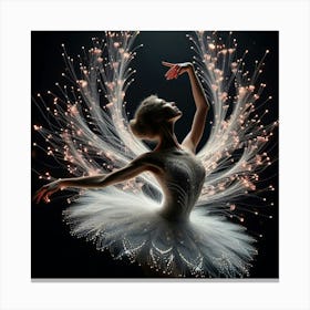 Delicate Swan Canvas Print