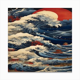 Great Wave Off Kanagawa Canvas Print