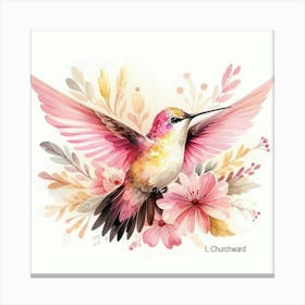 Birdpink Canvas Print