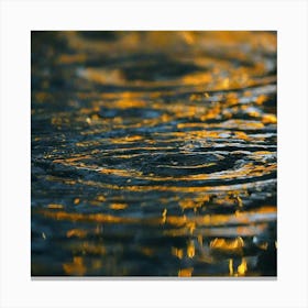 Reflections In Water Canvas Print