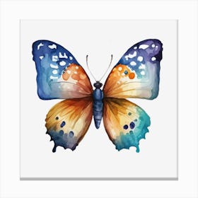 Watercolor Butterfly 1 Canvas Print