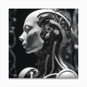 Robot Woman 63 Canvas Print