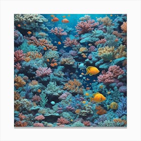 Underwater World 1 Canvas Print