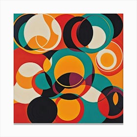 Circles Canvas Print