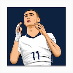 Phil Foden Canvas Print