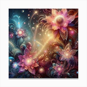 Flowers Of The Night Canvas Print